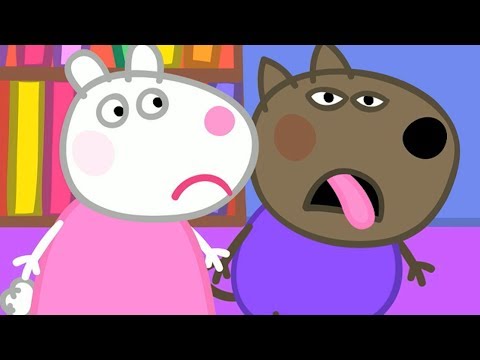 Świnka Peppa po Polsku | Danny Piesek jest Chory | Bajki Po Polsku