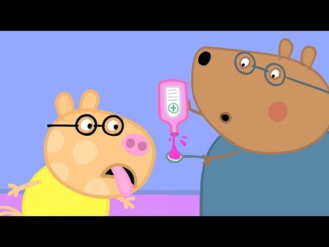 Świnka Peppa po Polsku | Chory | Bajki Po Polsku