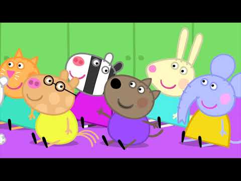Świnka Peppa po Polsku | Dziadek na placu zabaw | Bajki Po Polsku