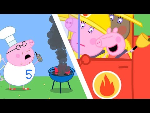 Świnka Peppa po Polsku | Peppa i straż pożarna | Bajki Po Polsku